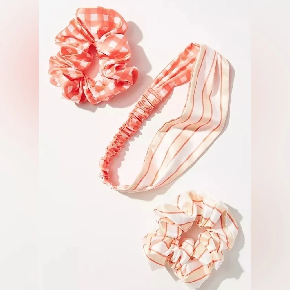 ANTHROPOLOGIE Printed Headband And Scrunchie Set NWT